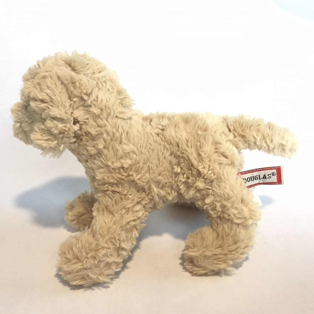 Douglas Golden Doodle Retriever Plush Labradoodle Lab Dog 8” Stuffed Toy - Picture 2 of 6